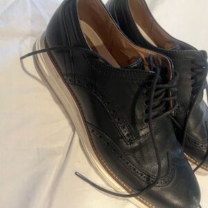 Cole Haan Classic Black Leather Men's Brogues